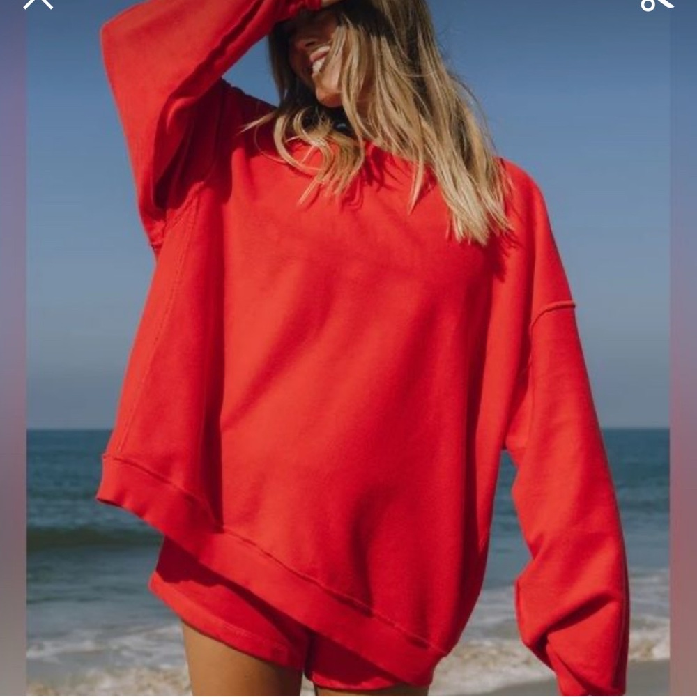 Daily Drills Vibrant Red Women's Hoodie